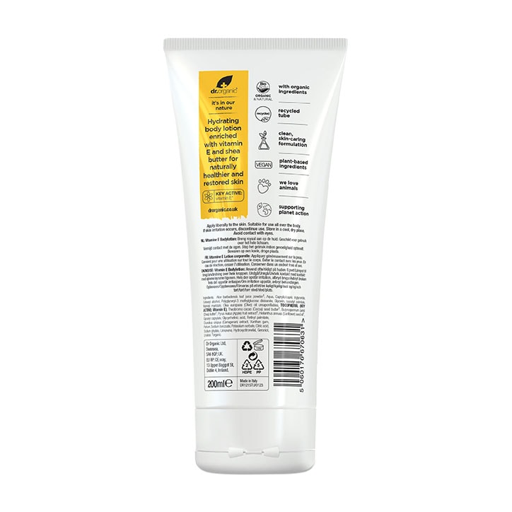 Dr Organic Vitamin E Body Lotion 200ml